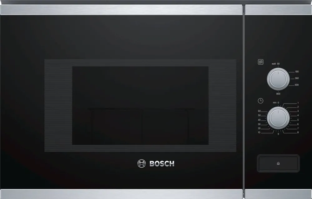 Cuptor cu Microunde BOSCH BFL520MS0 Microwave Oven, Serie 4, Built-in, 800W, 20L, stainless steel
