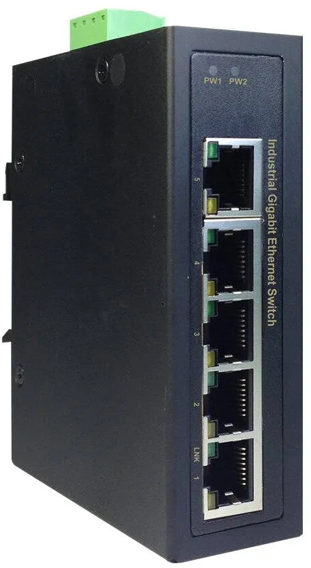 Switch Digitus Industrial 5 Port Gigabit Switch, Unmanaged