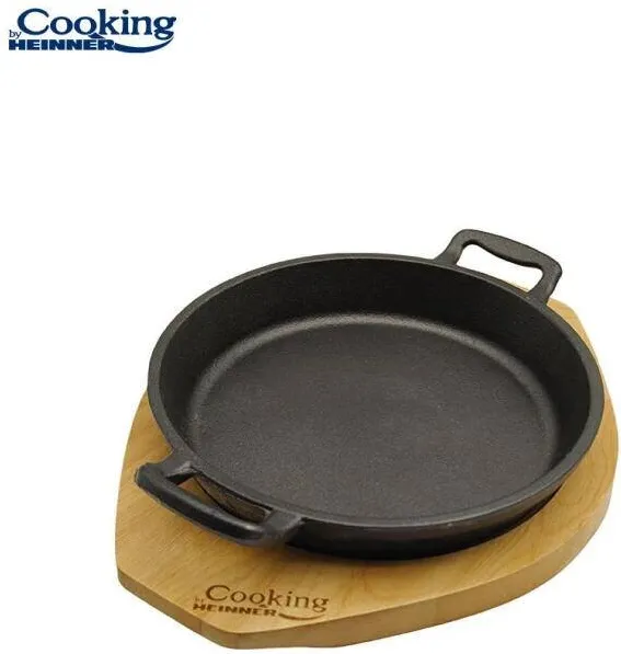 HEINNER Tigaie Serv fonta dia 20 cm, baza lemn