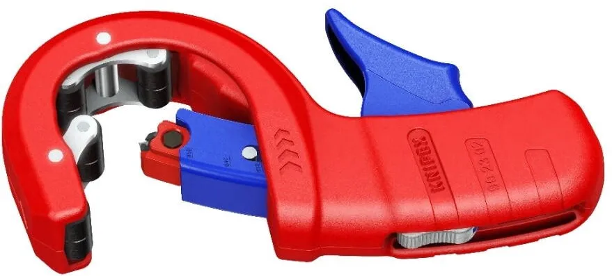 KNIPEX pipe cutter DPT50 red/blue, O 32-50mm