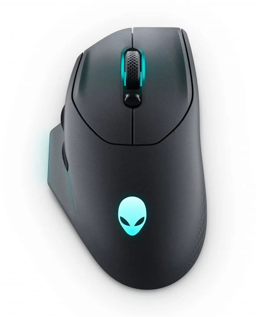 Mouse Dell gaming, Dell, Wireless, Negru