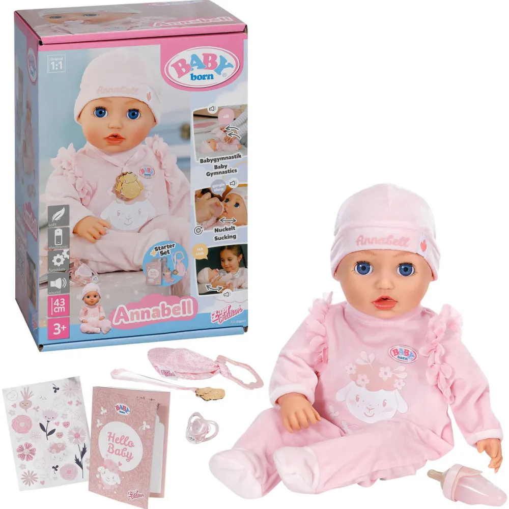 Zapf BABY born Annabell 43cm