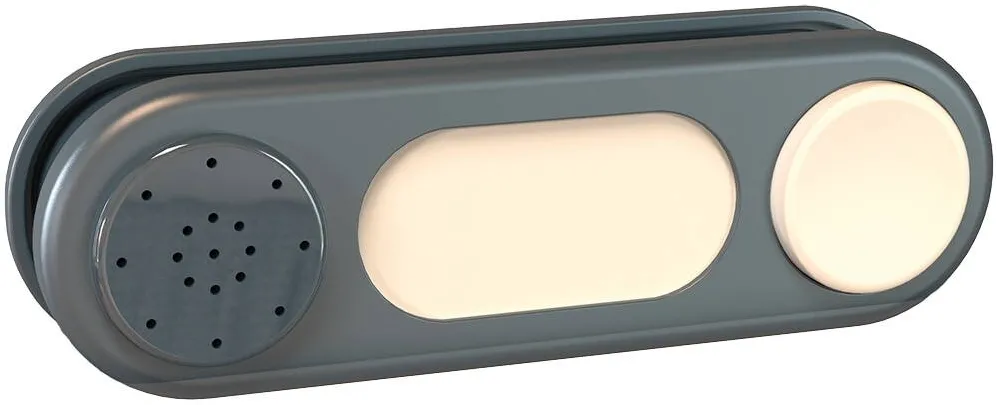 Smoby Sonerie electronica pentru casuta copii Smoby Doorbell gri