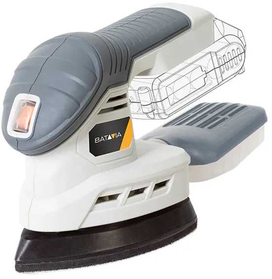 Batavia B.V. Batavia 18V detail sander Without battery and charger