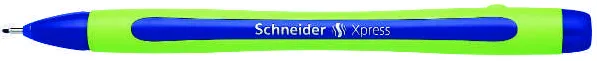 Schneider Liner Schneider Xpress, rubber grip, varf fetru 0.8mm - albastru