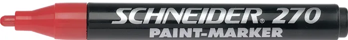 Schneider Marker cu vopsea  Schneider Maxx 270, varf rotund 1-3mm - rosu