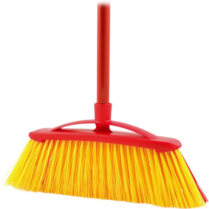 VILEDA Perie de maturat 2 in 1 pentru gradina in aer liber (rosu/galben)