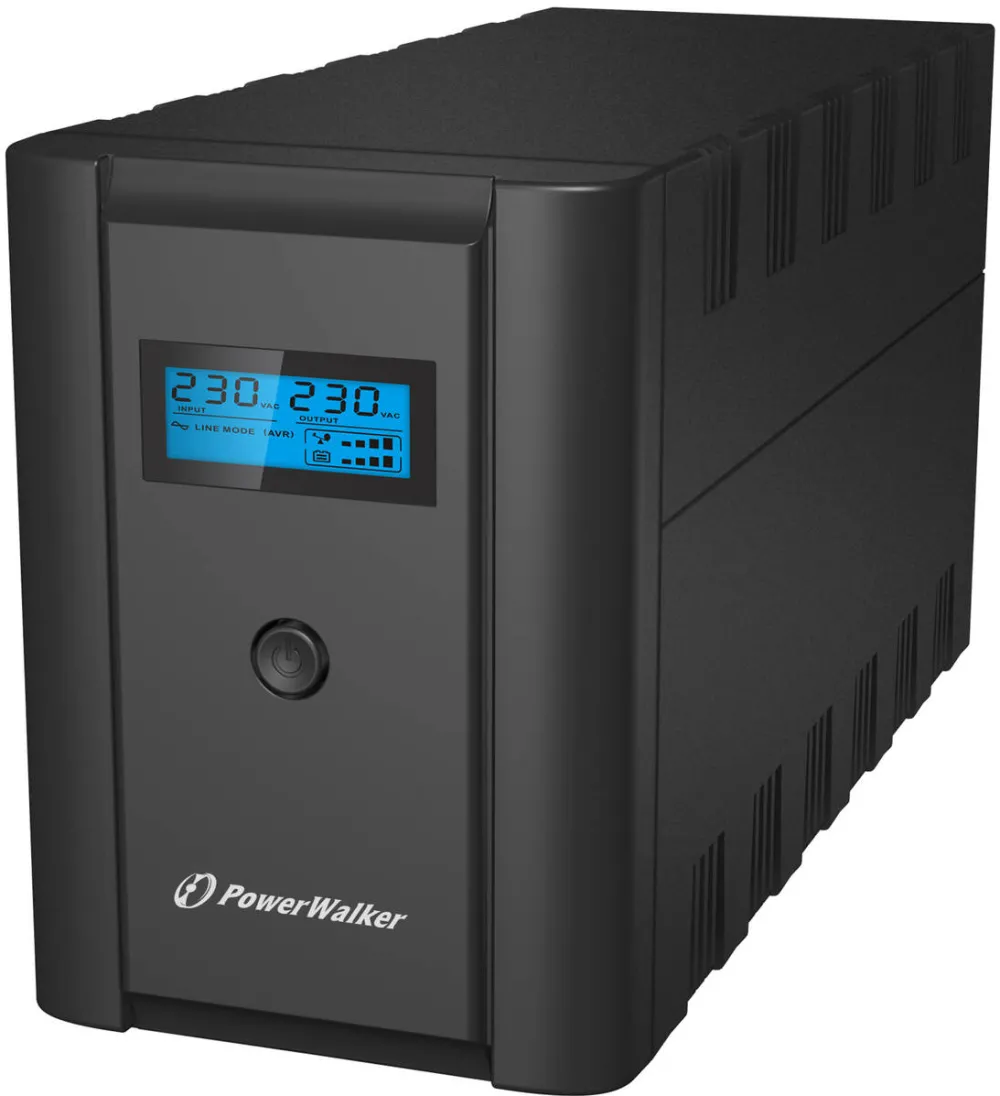 UPS PowerWalker VI 2200 LCD/FR Double-conversion (Online) 2.2 kVA 1200 W 4 AC outlet(s)