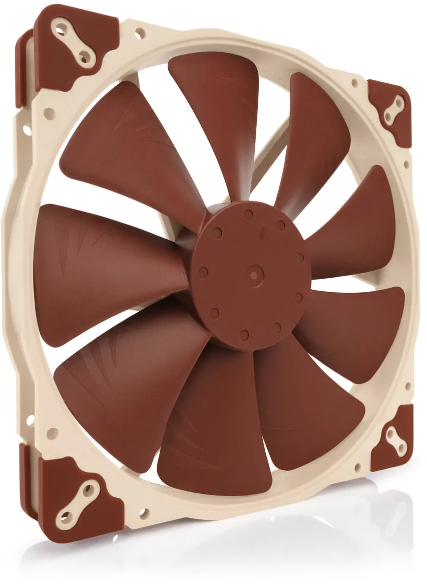Noctua Ventilator NF-A20 20 cm Beige, Brown