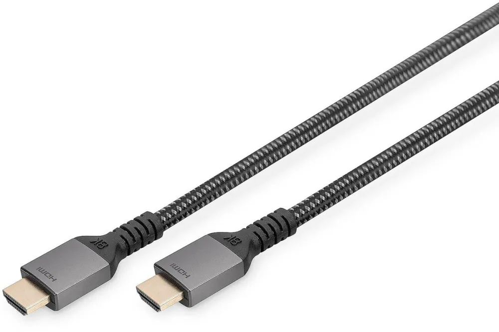 Cablu Assmann HDMI Ultra High Speed 8K 1m Premium