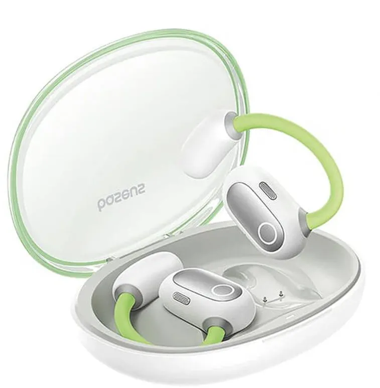 Casti Bluetooth Baseus Casti Fara Fir True Wireless, Bluetooth 5.3 - Baseus PM20A (A00064400641-00) - Aurora Green