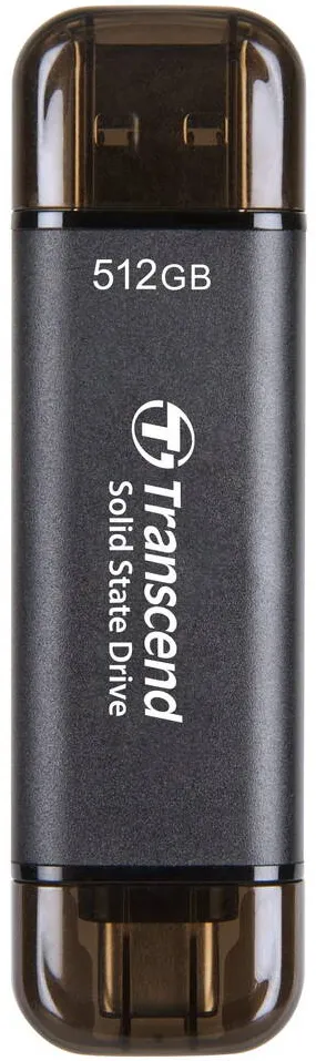 SSD Extern Transcend SSD ESD310C 128GB USB-C USB 3.2 Gen 2x1 Black