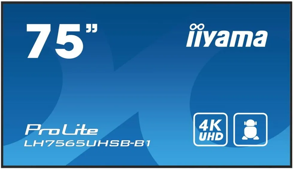 Televizor IIyama Dis Public 75 Iiyama LH7565UHSB-B1 UHD