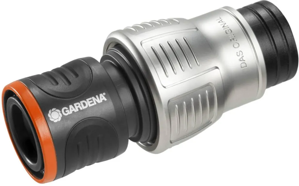 Gardena Mufa conectoare Gardena Premium cu stop pentru furtun 19 mm (3/4") 18254
