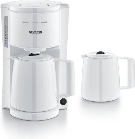 Cafetiera SEVERIN KA 9309 white Filter with 2 Pots