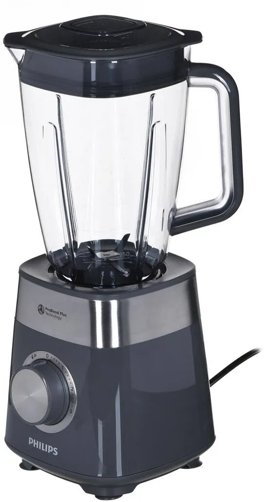Blender de masa Philips 5000 series HR3020/20 1000 W 2 L gri/inox