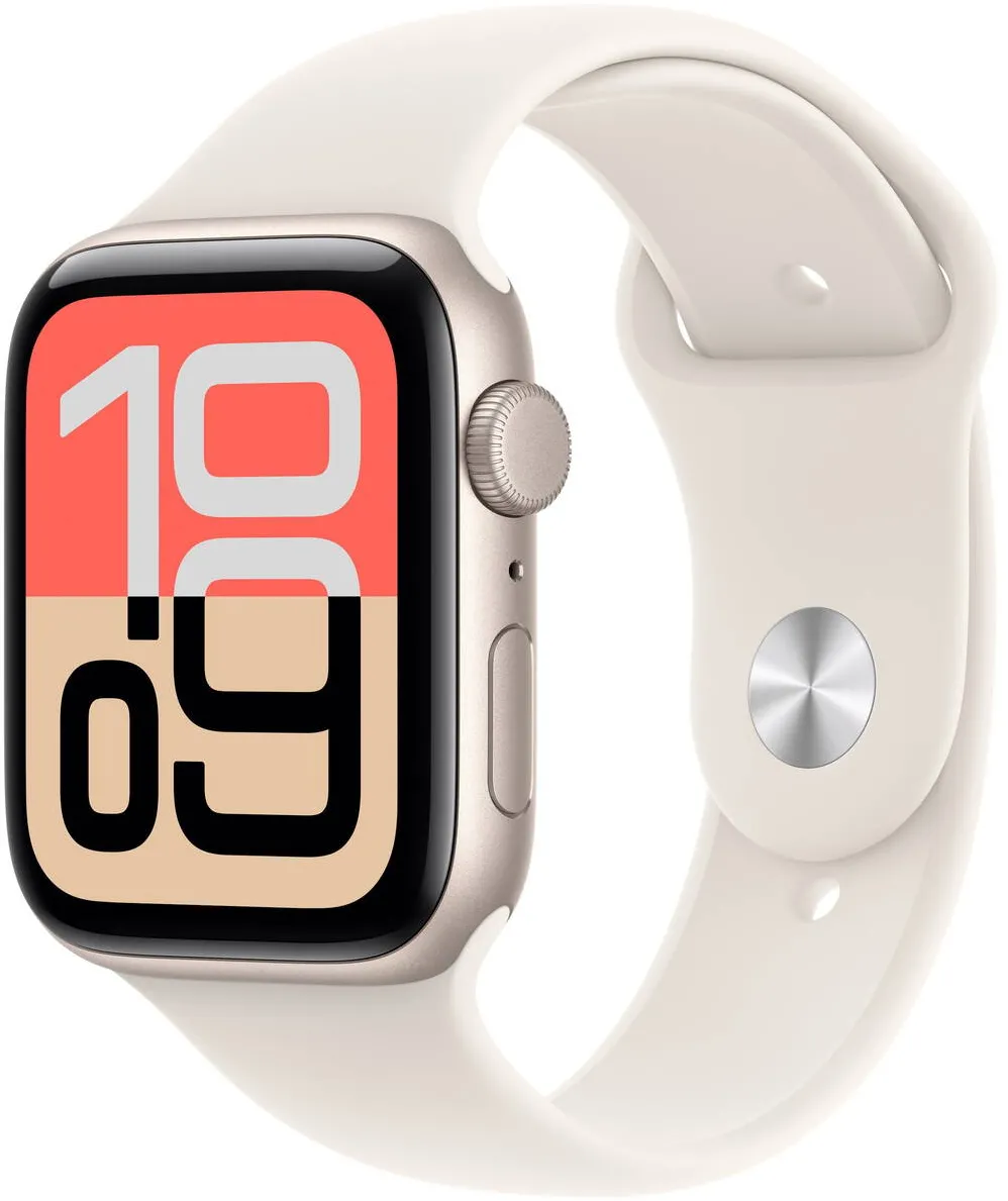 Smartwatch Apple Apple Watch SE 3 40mm GPS S/M Sport starlight/starlight S/M