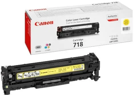 Toner imprimanta Canon CANL718Y
