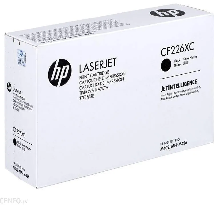 Toner imprimanta HP Cartus toner laser original HP CF226XC negru 9000 pagini