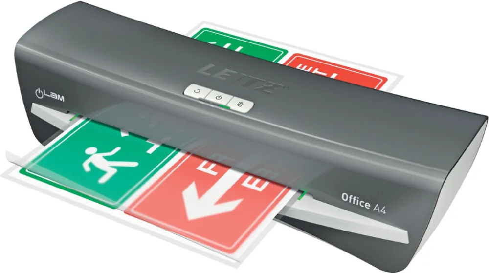 Leitz Laminator LEITZ iLAM Office Pro, A3, kit folii laminare inclus, alb
