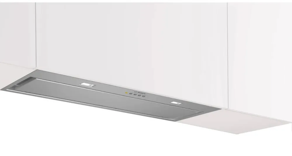 BOSCH Hota incorporabila Bosch DLN87AC50, Putere de absorbtie 745 mc/h, Iluminare LED, Clasa A, 86 cm, Inox