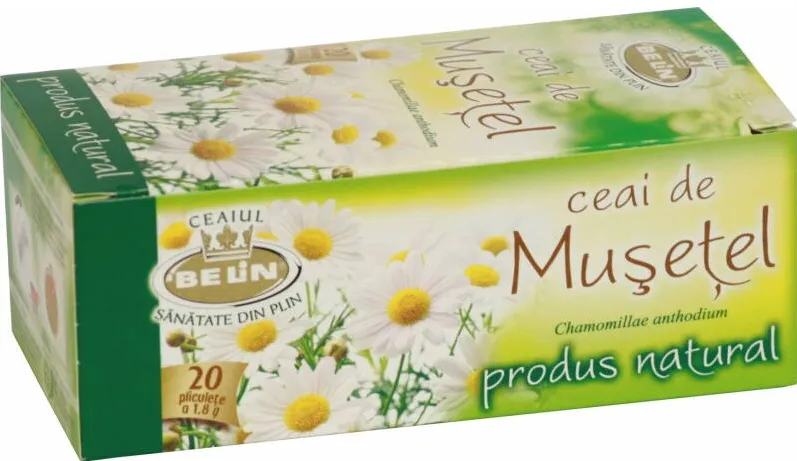 BELIN Ceai Belin musetel, 20 pliculete