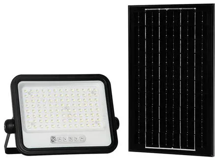 Corp Iluminat V-TAC REFLECTOR CU INCARCARE SOLARA 200W 7IN1 - NEGRU
