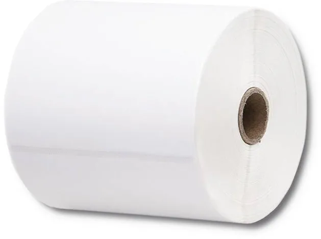 Banda etichete QOLTEC Etichete Termice 100 x 150 mm, Qoltec, 350 Bucati, Pentru Imprimante Termice, Ideale Pentru Coletarie Magazin Si Birou, Hartie Alba Pentru Print Clar, Usor De Dezlipit Cu Microperforatie, Compatibile Cu Zebra Si Alte Modele, Rola