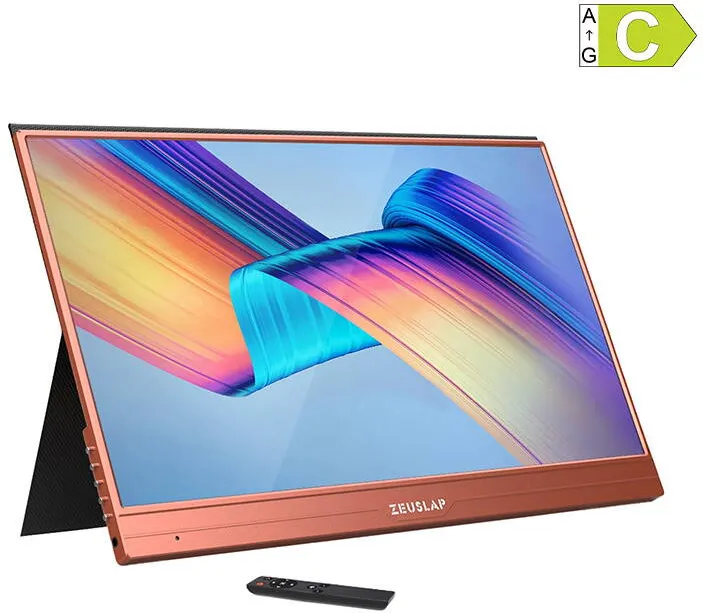 Monitor Zeuslap portabil AT156 de 15,6"