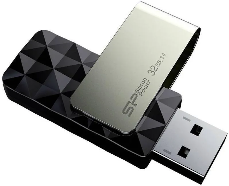 Memorie USB SILICON-POWER Blaze B30 32GB USB 3.0 Black