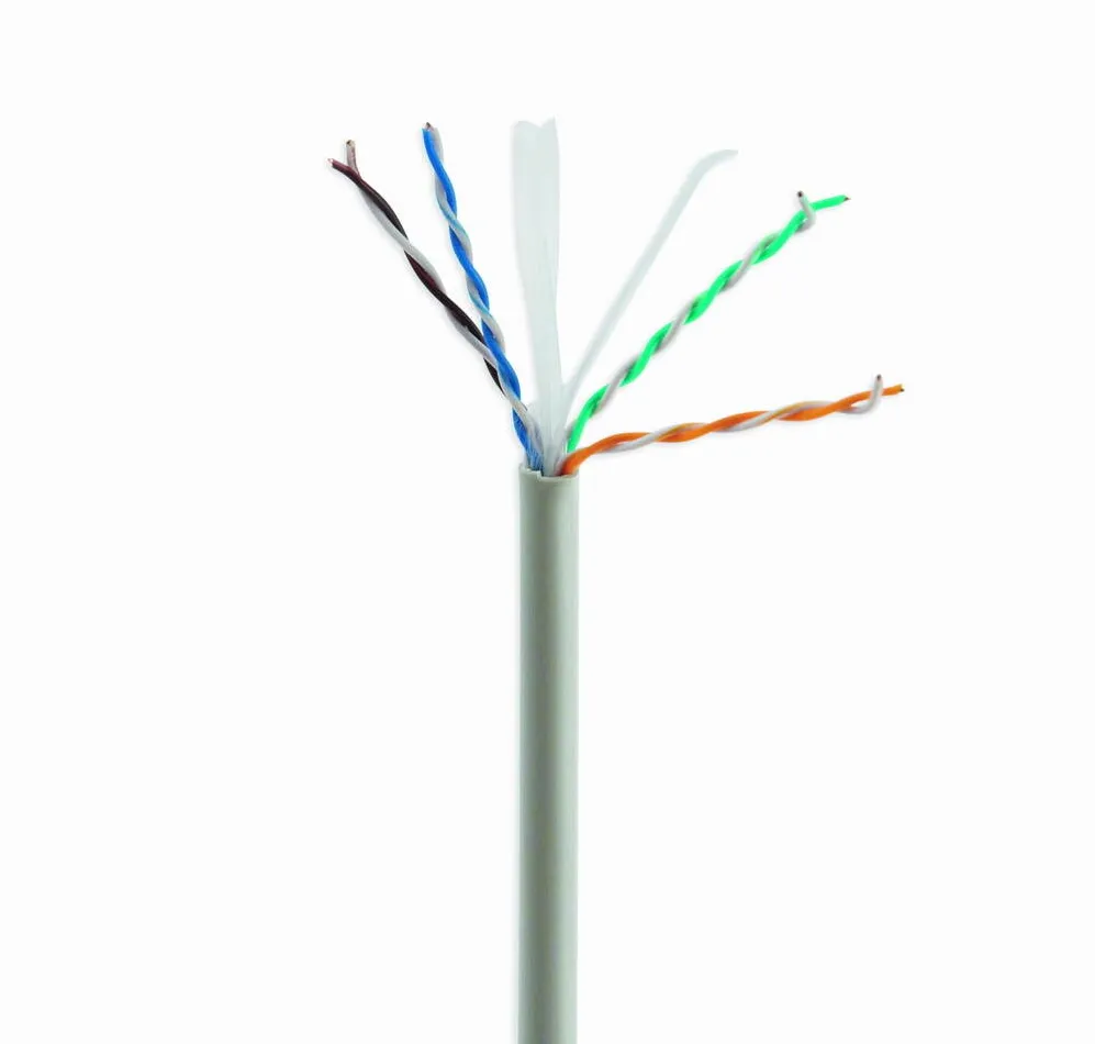Cablu Gembird UTP solid unshielded gray cable, CCA, cat. 6, 100m, gray
