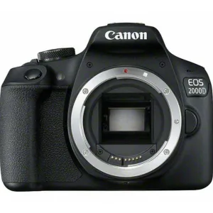 Aparat foto DSLR Canon EOS-2000D body, 24.1MP,3.0" TFT fixed DIGIC 4+, ISO 100-6400,FullHD