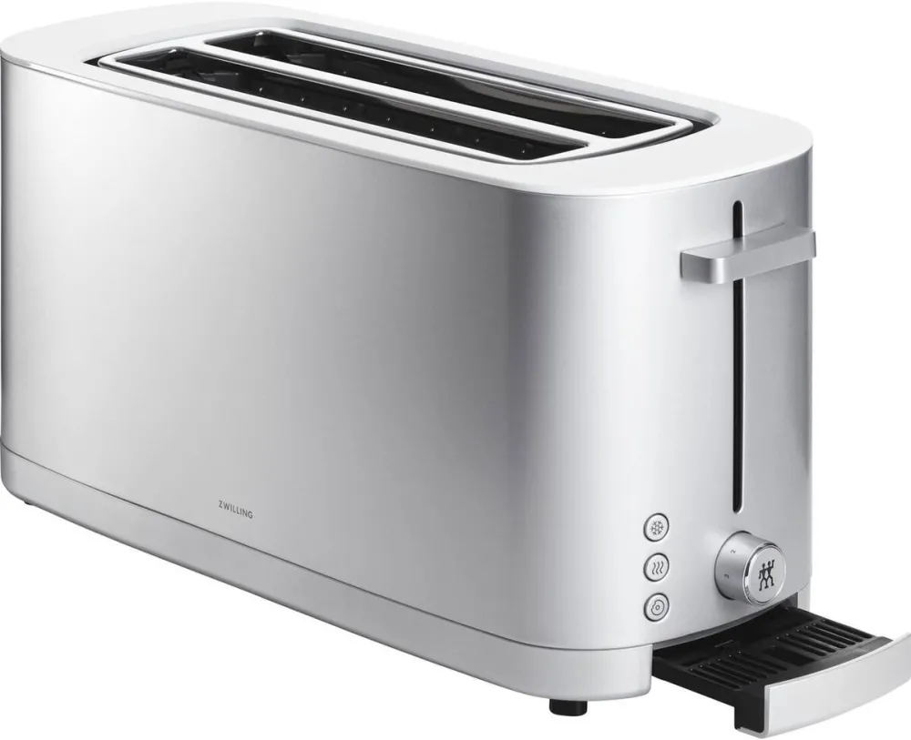 ZWILLING Enfinigy 2 Long Slot Toaster - Silver