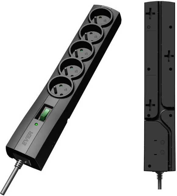 Ever Priza/Prelungitor T/LZ09-CLA050/0000 Surge protector Black 5 sockets