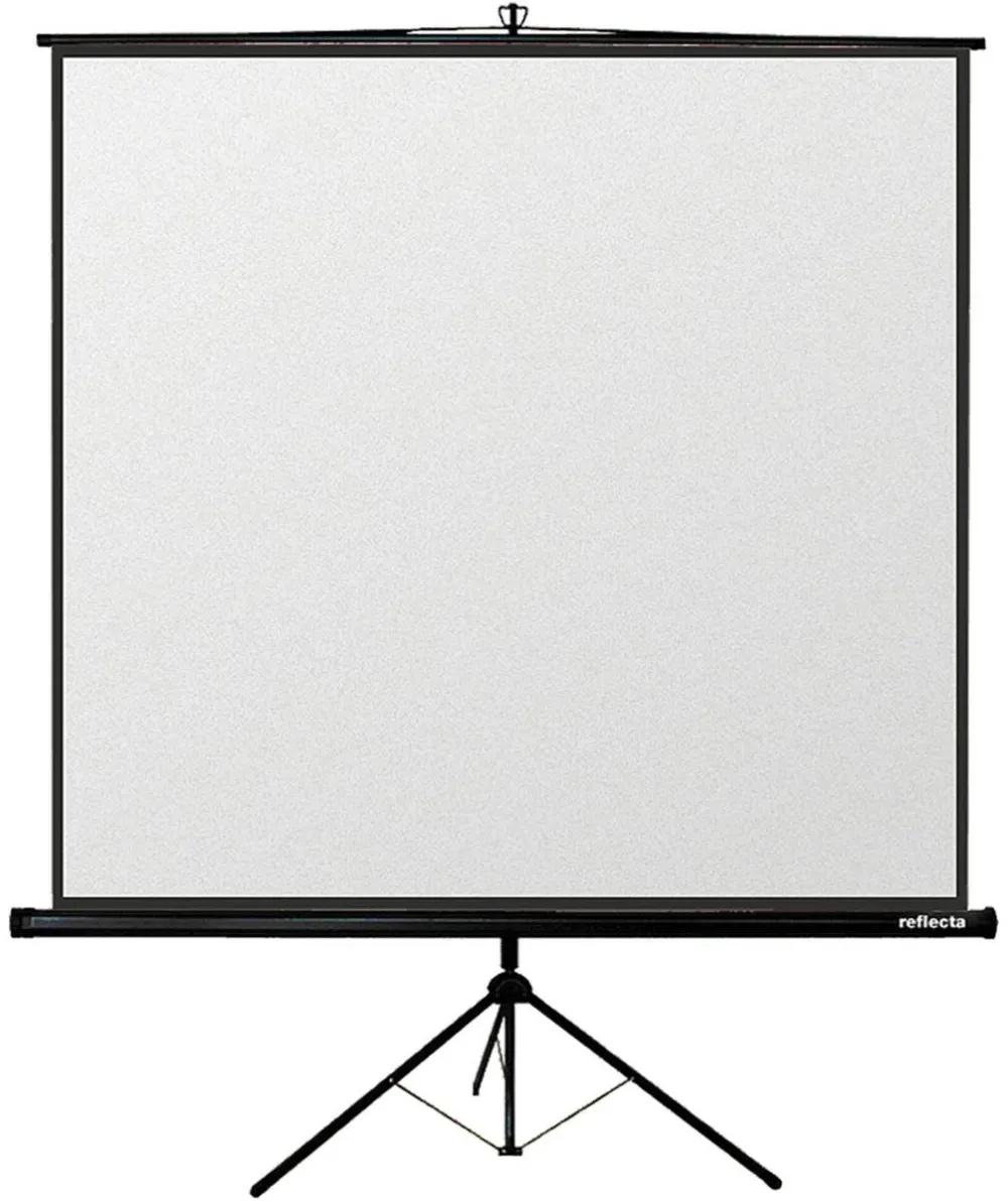 Ecran de proiectie reflecta Crystal-Line Tripod lux 125x125