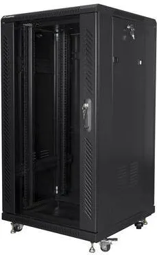 Rack LANBERG Free standing cabinet 19 inches 22U 600X600mm black