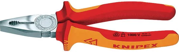 KNIPEX combination pliers chrome 160 mm 03 06 160