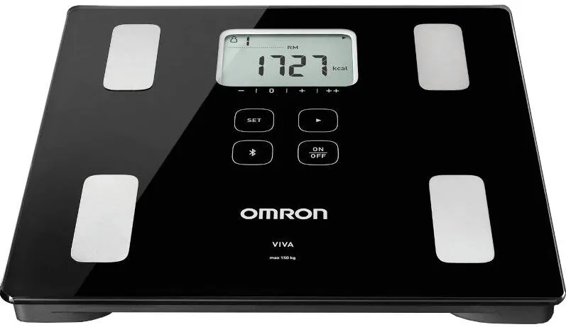 Cantar corporal Omron Viva HBF-222T-EBK Negru