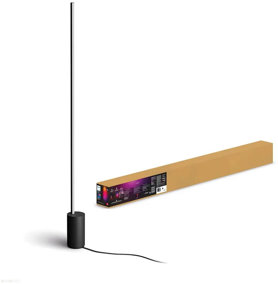 Philips Lampa de podea cu gradient Signe Negru