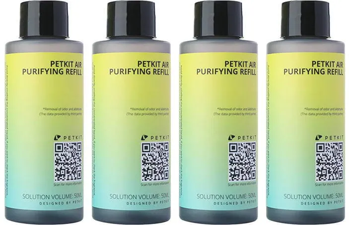 PETKIT Set 4 odorizante refill pentru litiera smart Pura X/Max, 50ml