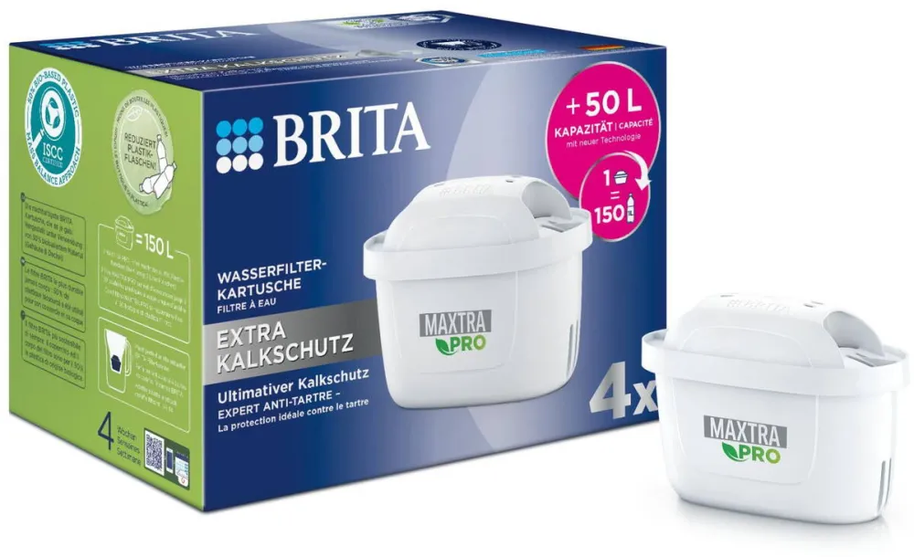 BRITA MAXTRA PRO Extra Lime Protection Pack 4