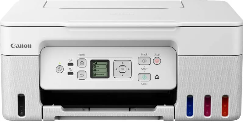 Imprimanta multifunctionala Canon PIXMA G3470 White, InkJet CISS, Color, Format A4, Wi-Fi
