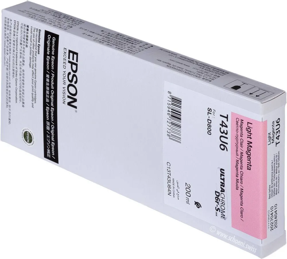 Cartus Imprimanta Epson ink cartridge light magenta T 43U 200 ml T 43U64N