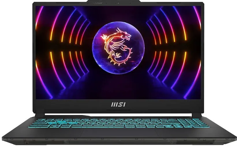 Laptop MSI Cyborg 15 A13VE-1067XPL Intel Core i7 i7-13620H 39.6 cm (15.6") Full HD 16 GB DDR5-SDRAM 512 GB SSD NVIDIA GeForce RTX 4050 Wi-Fi 6 (802.11ax) NoOS Black