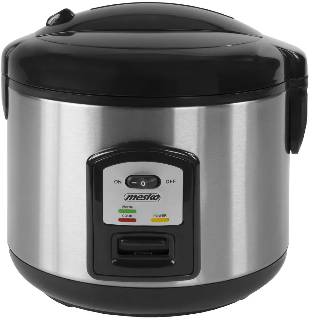 Oala electrica pentru orez MESKO MS 6411 1.5 l negru si inox