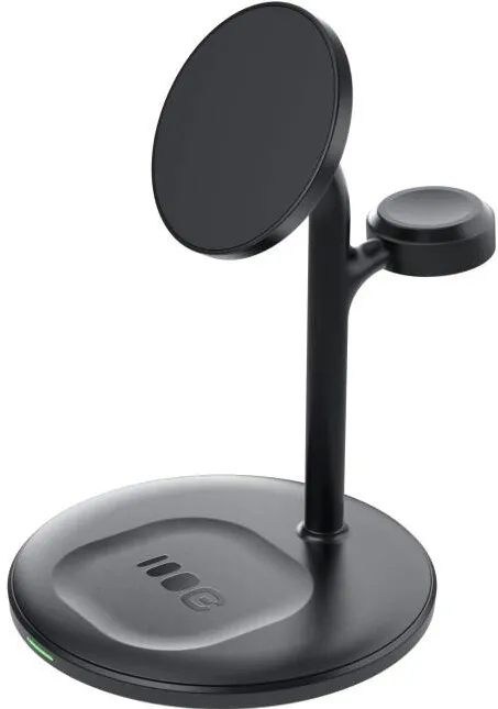 Green Cell MSST-GC-3IN1-B mobile device charger Headphones, Headset, Smartphone, Smartwatch Black Wireless charging Auto