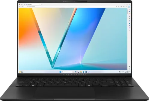 Laptop Asus Vivobook S16 OLED M5606KA-RI036 AMD Ryzen AI 7 350 16inch 3K OLED 24GB LPDDR5X 1TB M.2 NVMe PCIe SSD DOS 2Y Neutral Black