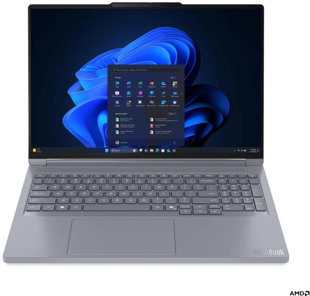 Laptop Lenovo ThinkBook 16p G6 ADR AMD Ryzen 9 8940HX 16inch WQXGA 32GB 512GB SSD M.2 PCIe RTX 5060 8GB W11P 3Y OS