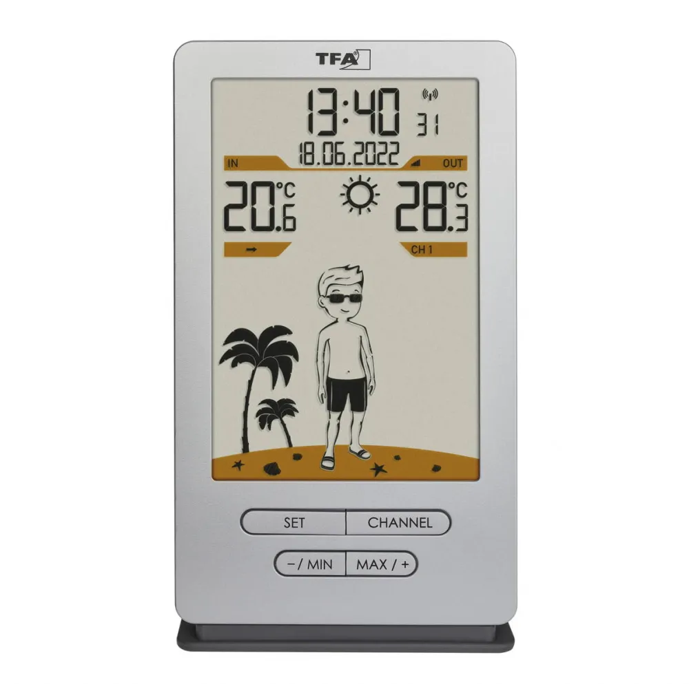 TFA TFA 35.1166.54  WEATHER JACK Wireless Weather Station