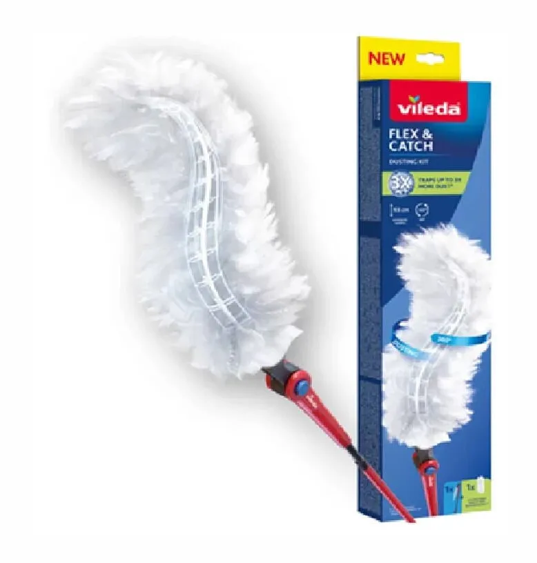Set indepartarea prafului VILEDA + 1 Flex&Catch refill